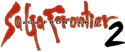 Saga Frontier 2 logo for Playstation